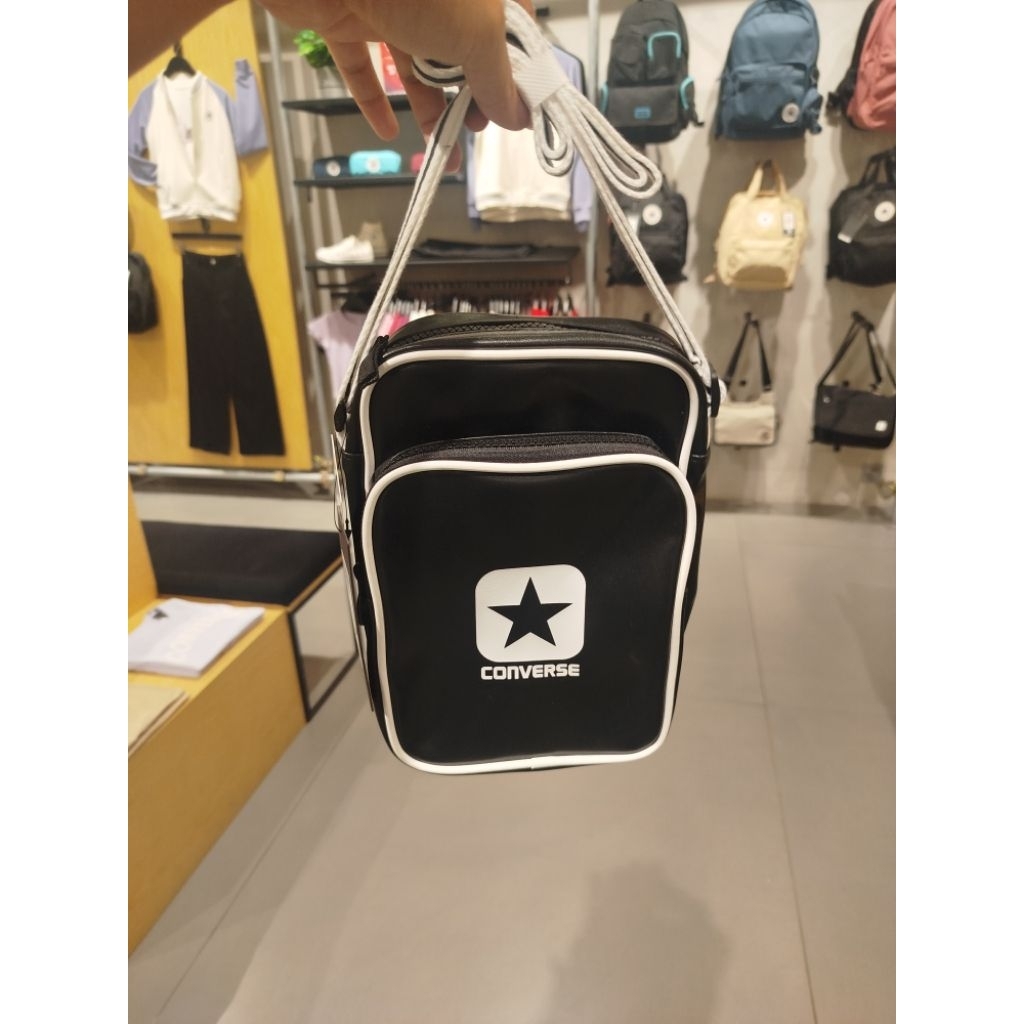 Tas bag mini converse orginal black