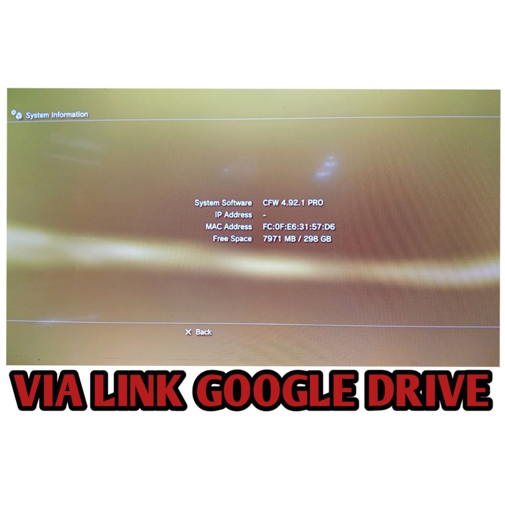 Firmware PS3 CFW CITRA MULIA 4.92,1 PRO