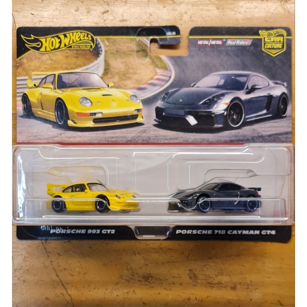 Hot Wheels Premium TwinPack Porsche