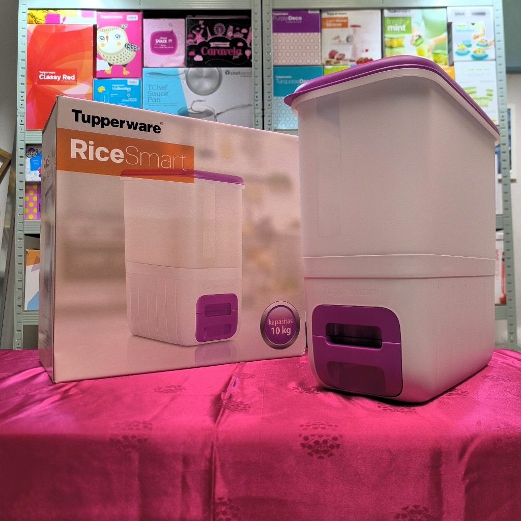 Tupperware Rice Smart 10kg | Tempat Beras