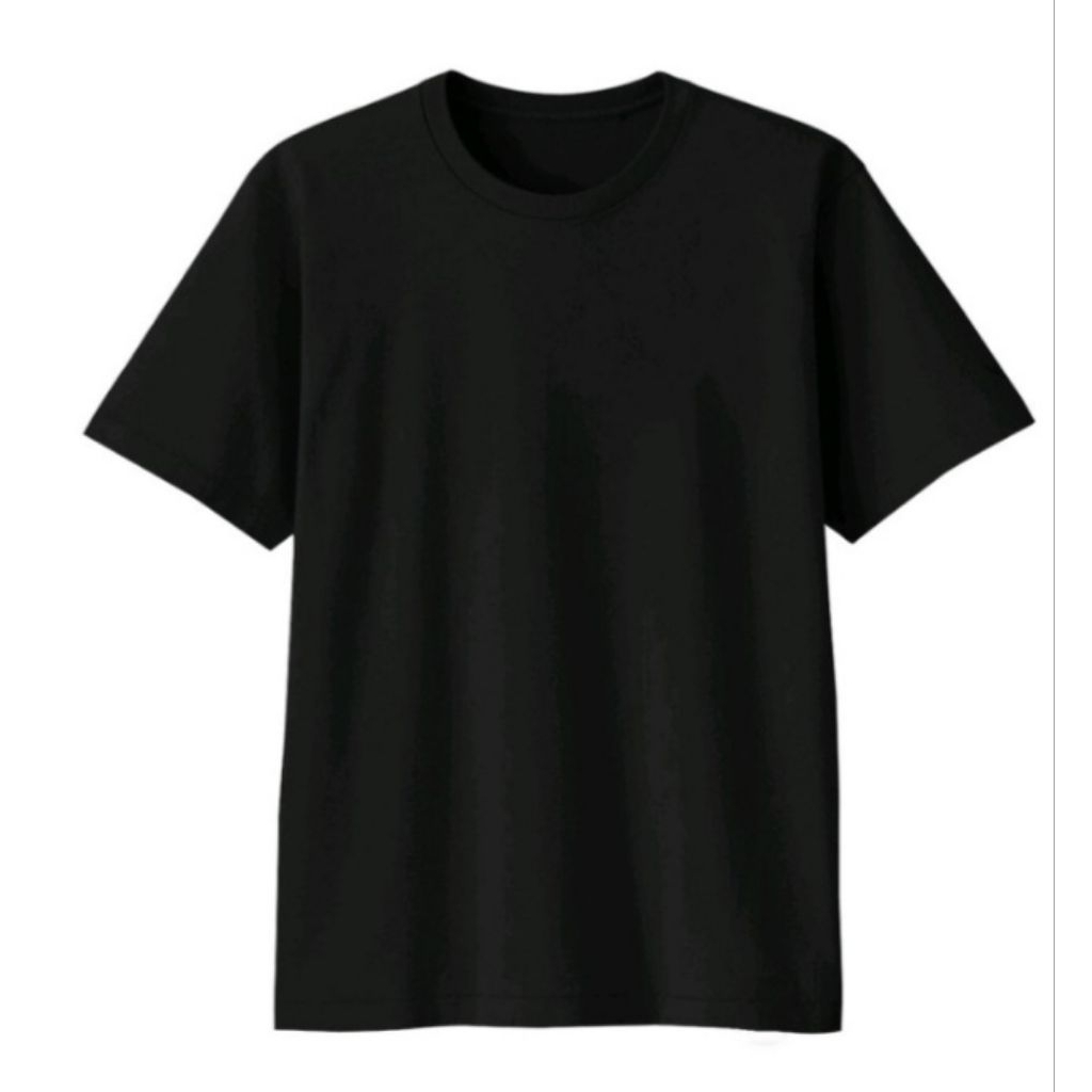 KAOS POLOS HITAM PAKET USAHA