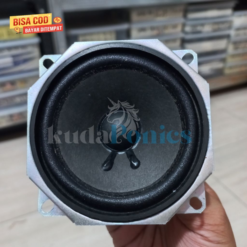 Speaker 3 inch 4 ohm max 10 watt 80 mm Full range Magnet Tertutup