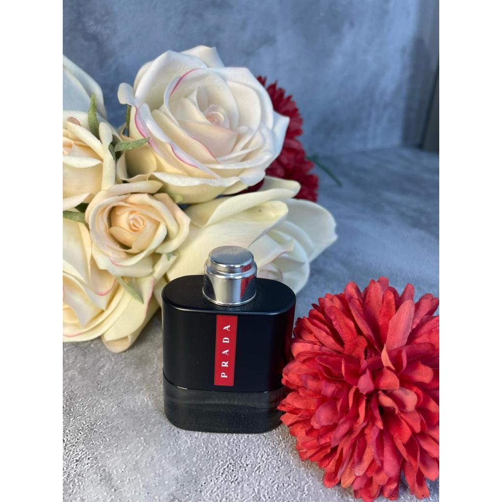 Preloved Prada Luna Rossa Carbon for Men/Pria Perfume/Parfum Eau De Toilette/EDT 100% Ori
