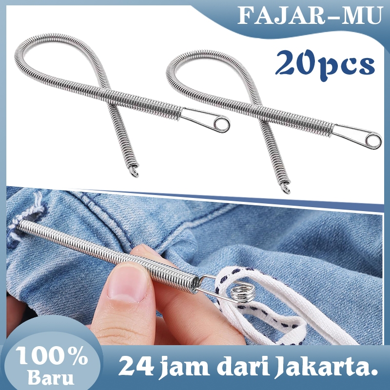 20Pcs Alat Memasukan Tali Sweater / Alat Pemasang Tali Celana / Alat Pemasang Tali Karet