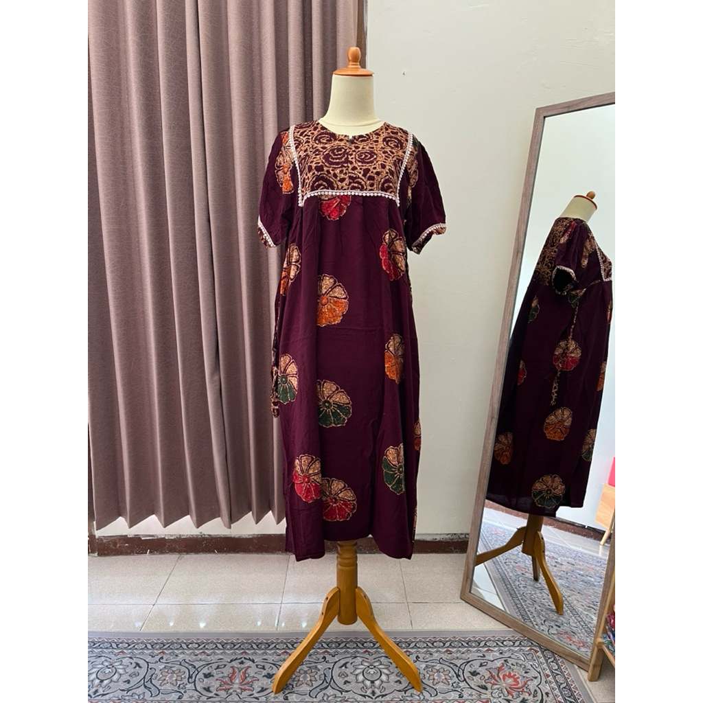 Daster Adira Renda Batik Rumina