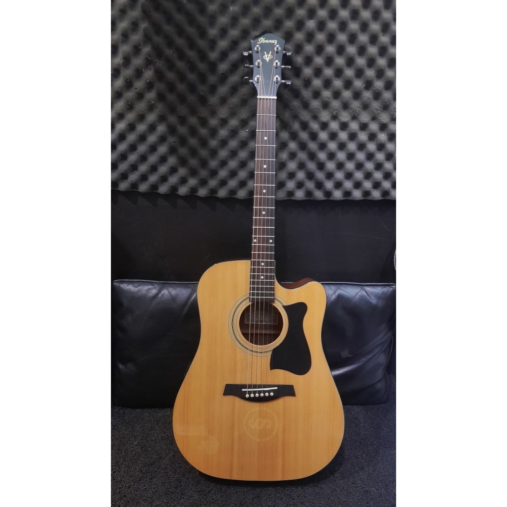 Gitar Akustik elektrik Ibanez V72 ECE-NT Original second (siap pakai)