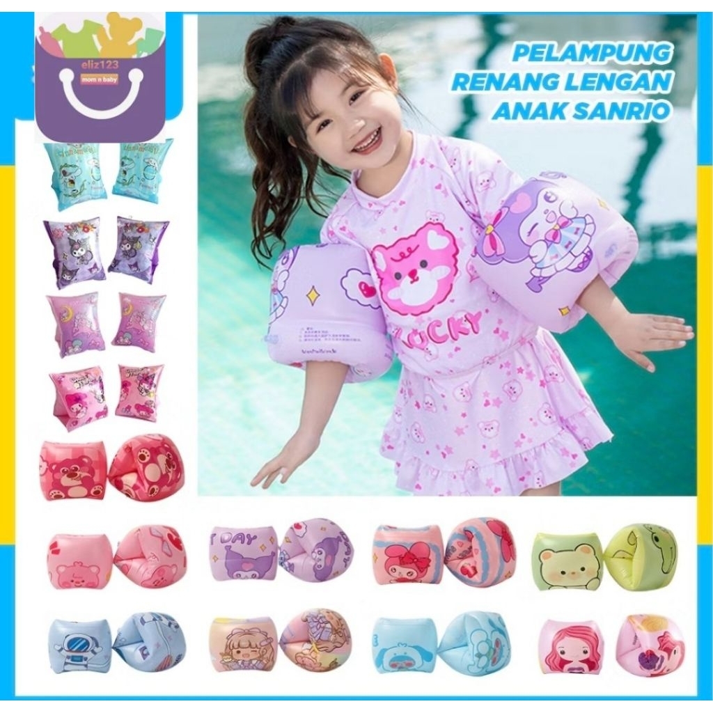 Pelampung Renang Tangan Anak - Ban Renang Lengan Anak Usia 2- 6 Tahun