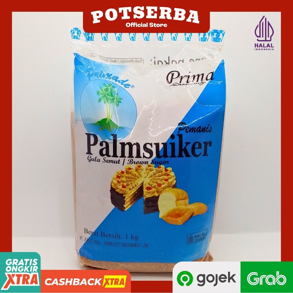 Palm Suiker Gula Aren Pasir 1Kg Gula Coklat