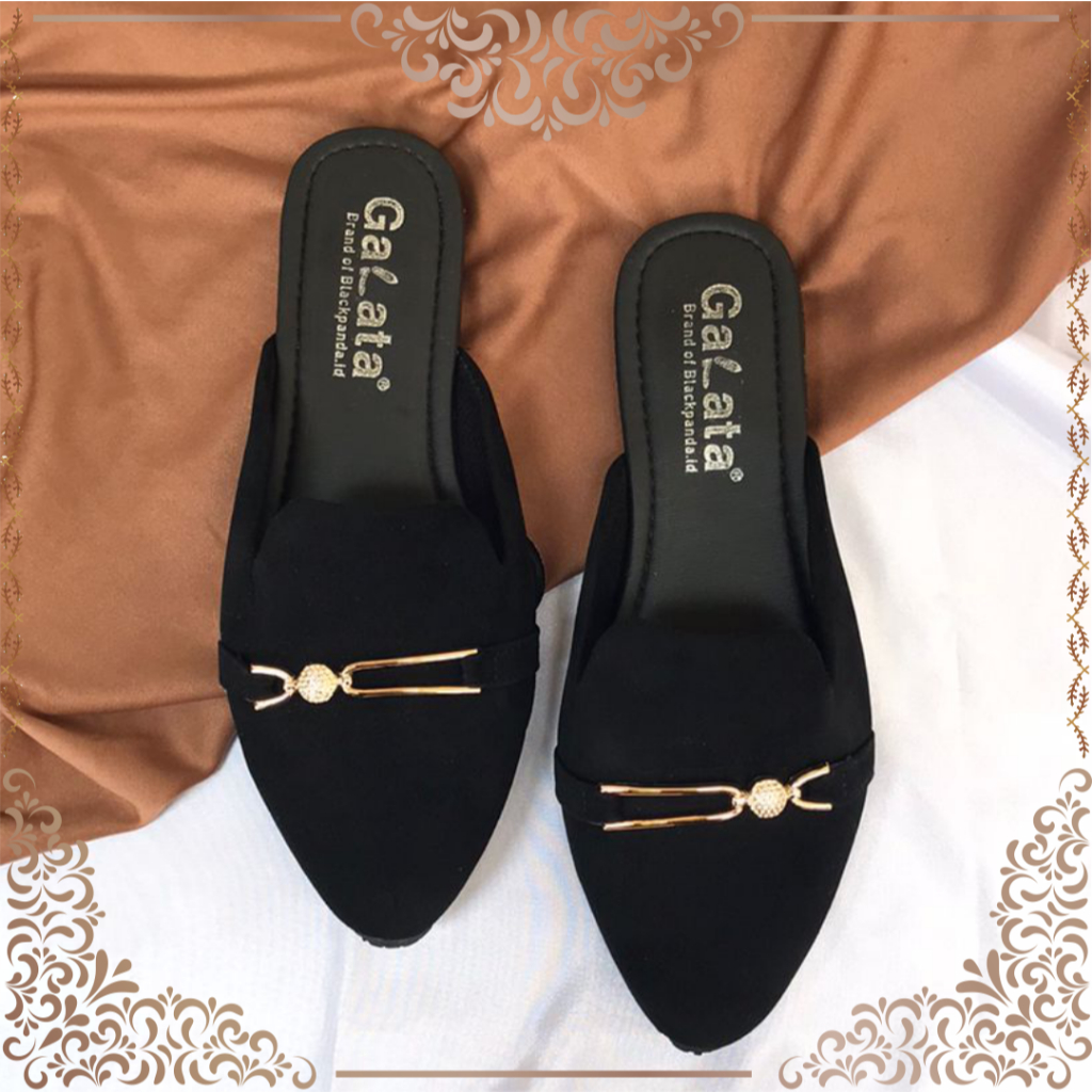 Black Panda Zeffa WL - Sepatu Black Panda Original - Flat Shoes Wanita