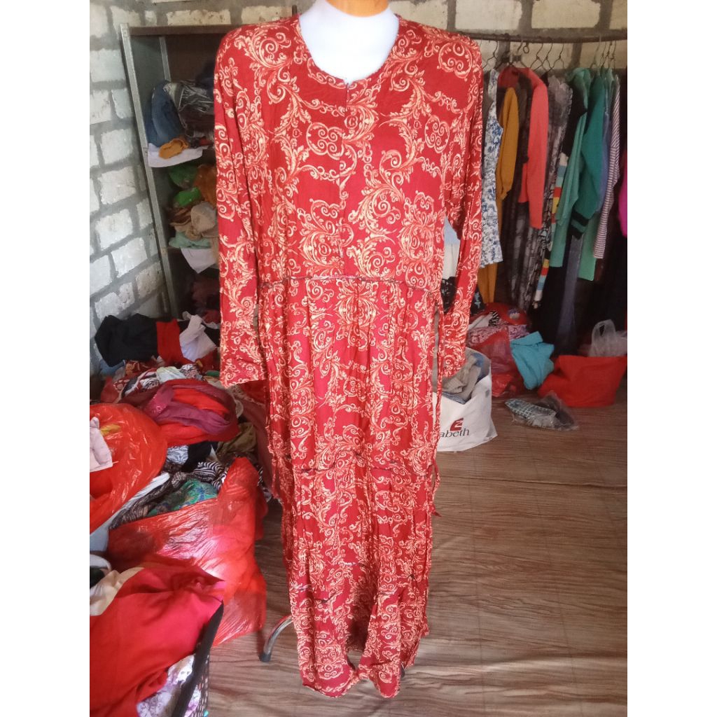 gamis wanita dewasa bekas