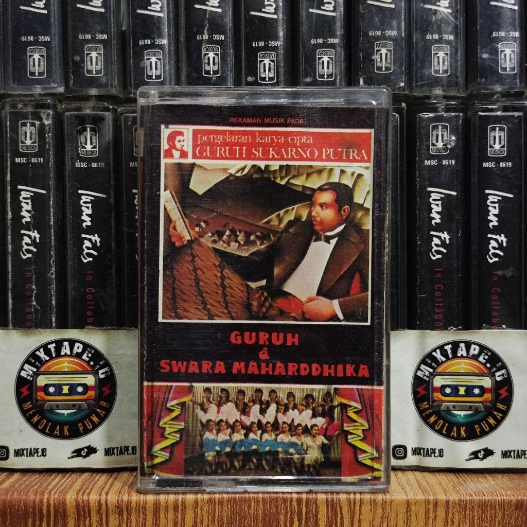 Kaset - Guruh & Swara Maharddhika - Album Pergelaran Karya Cipta Guruh Soekarno Putra - Radio Tape -