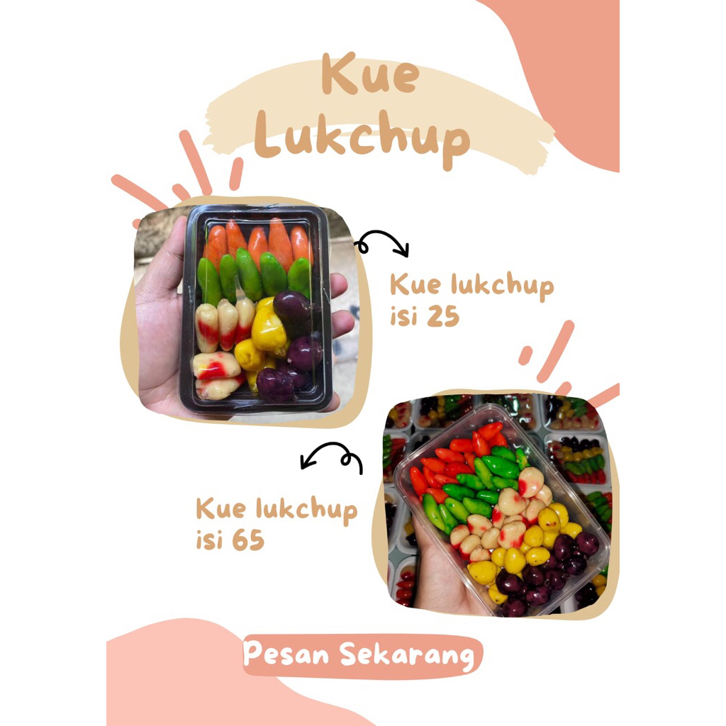 Kue Thailand Lukchup Viral bentuk buah-buahan (BACA DESKRIPSI)