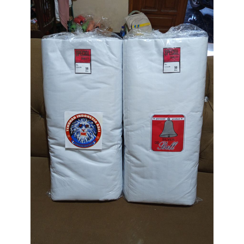 KAIN KAFAN MORI/KAIN KAFAN ZENAJAH/LEBAR 120*PANJANG 50 m