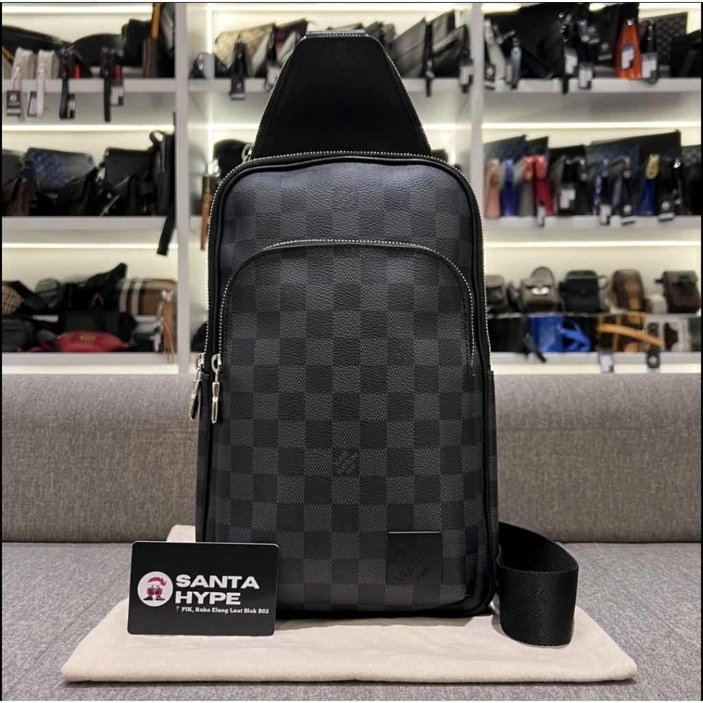 Louis Vuitton Damier Avenue Sling Bag *NEW SEASON, MICROCHIP
