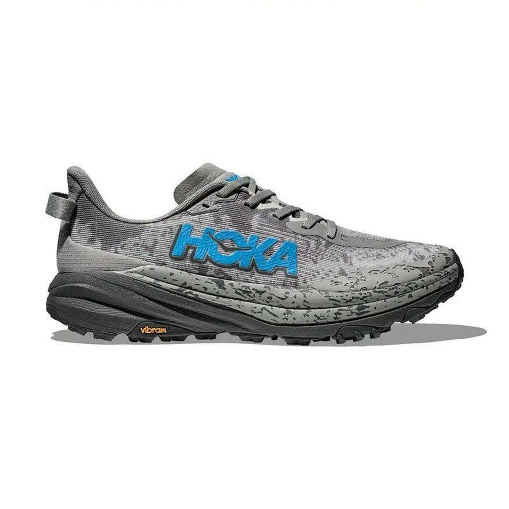Sepatu HOKA ONE ONE SPEEDGOAT 6 TRAIL RUNNING - GALACTIC GREY