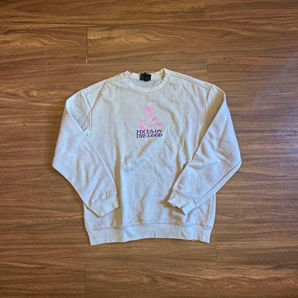 H&M Relaxed Fit Sweater Crewneck Second Preloved