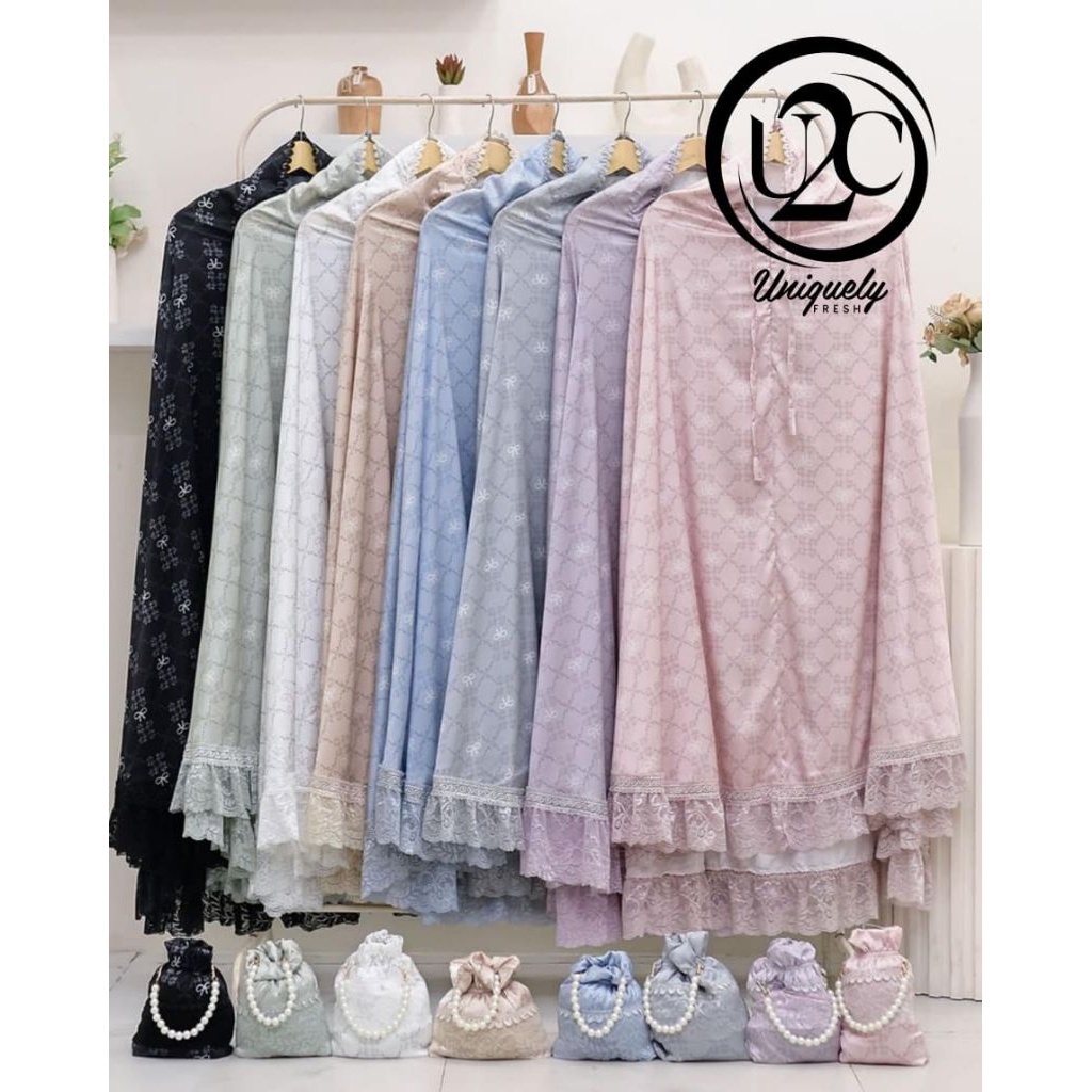 Premium Mukena Ruhama Premium By U2C Mukena Renda Mewah