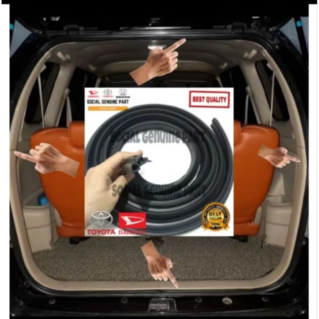 karet bagasi karet balon pintu bagasi mobil suzuki escudo