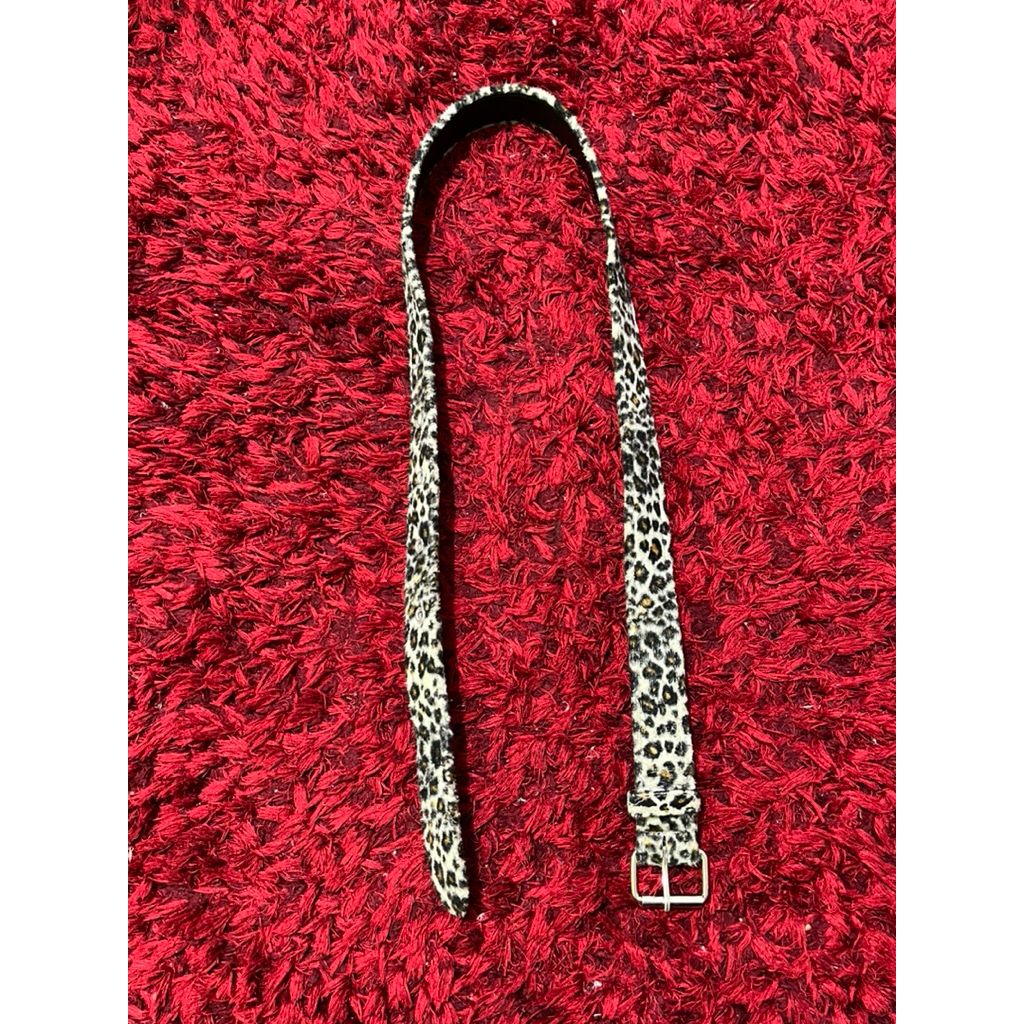 vintage belt leopard