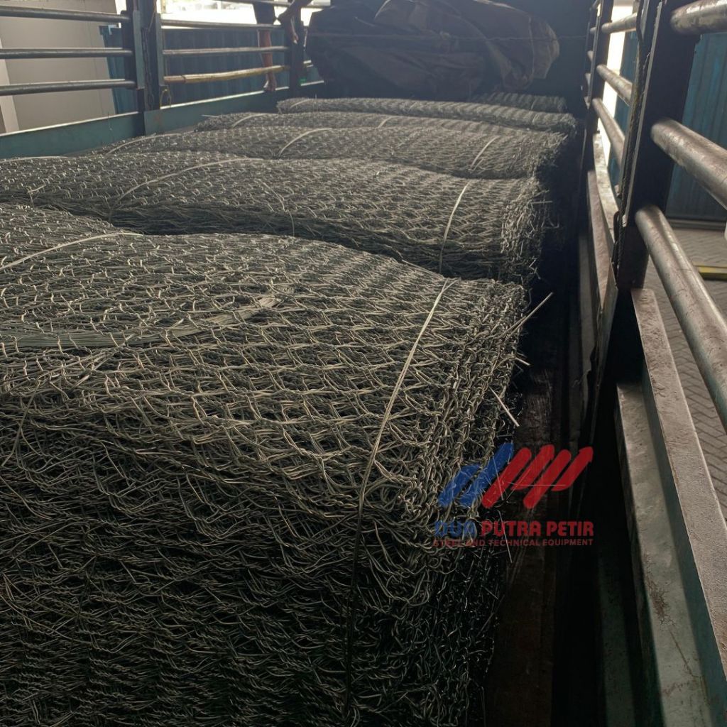 Kawat Bronjong 2 x 1 x 0,5 (2.7 x 10 x 12) SNI Berkualitas Tinggi Terlengkap di Surabaya