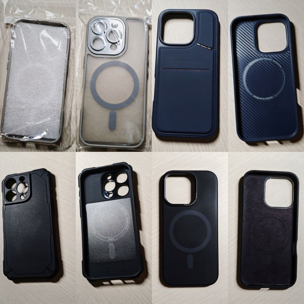 Case iPhone 16 Pro RINGKE WSKEN Magnetic Wallet Card Stand Magsafe Silicon Softcase Hybrid Casing