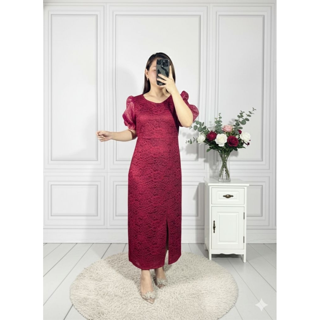 Dresh Natalan Terbaru Sress Natal Baju Pakian Natalan Dris Wsnita Dress Modern Baju Kondangan Wanita