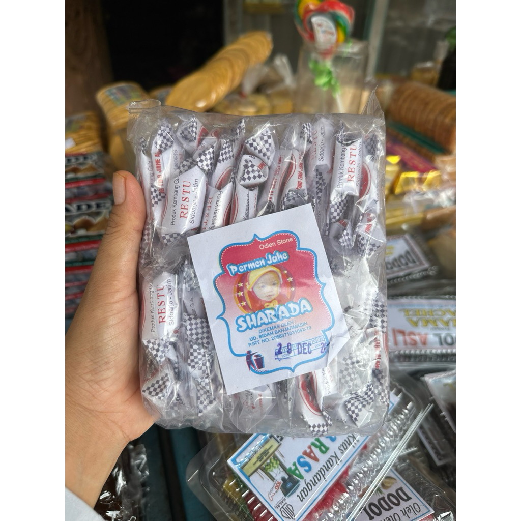 permen jadul ting ting jahe