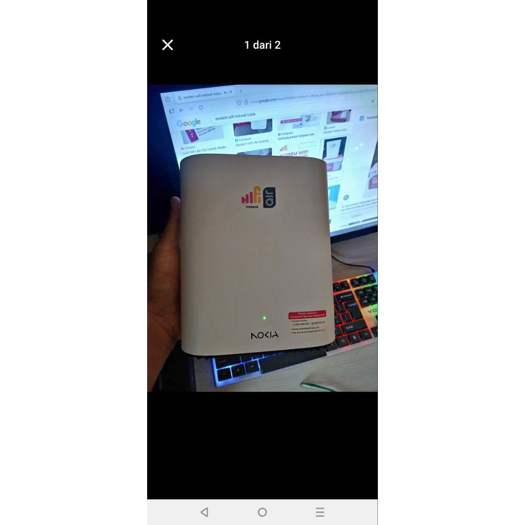 Nokia Fastmile Hifi Air Indosat 5G
