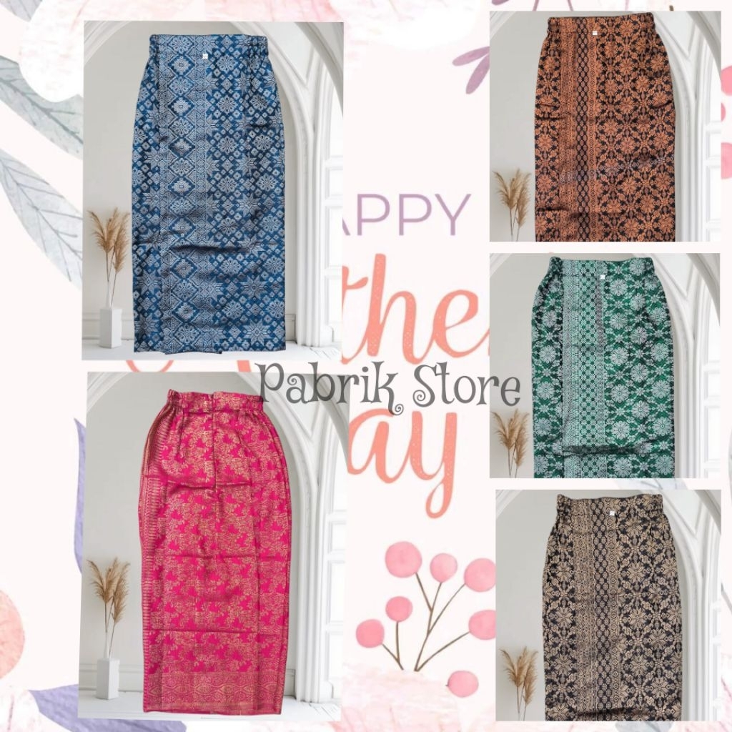 Rok Songket Anak Umur 3-11 THN Rok Songket Kebaya Anak Rok Kebaya Anak Rok pesta Anak