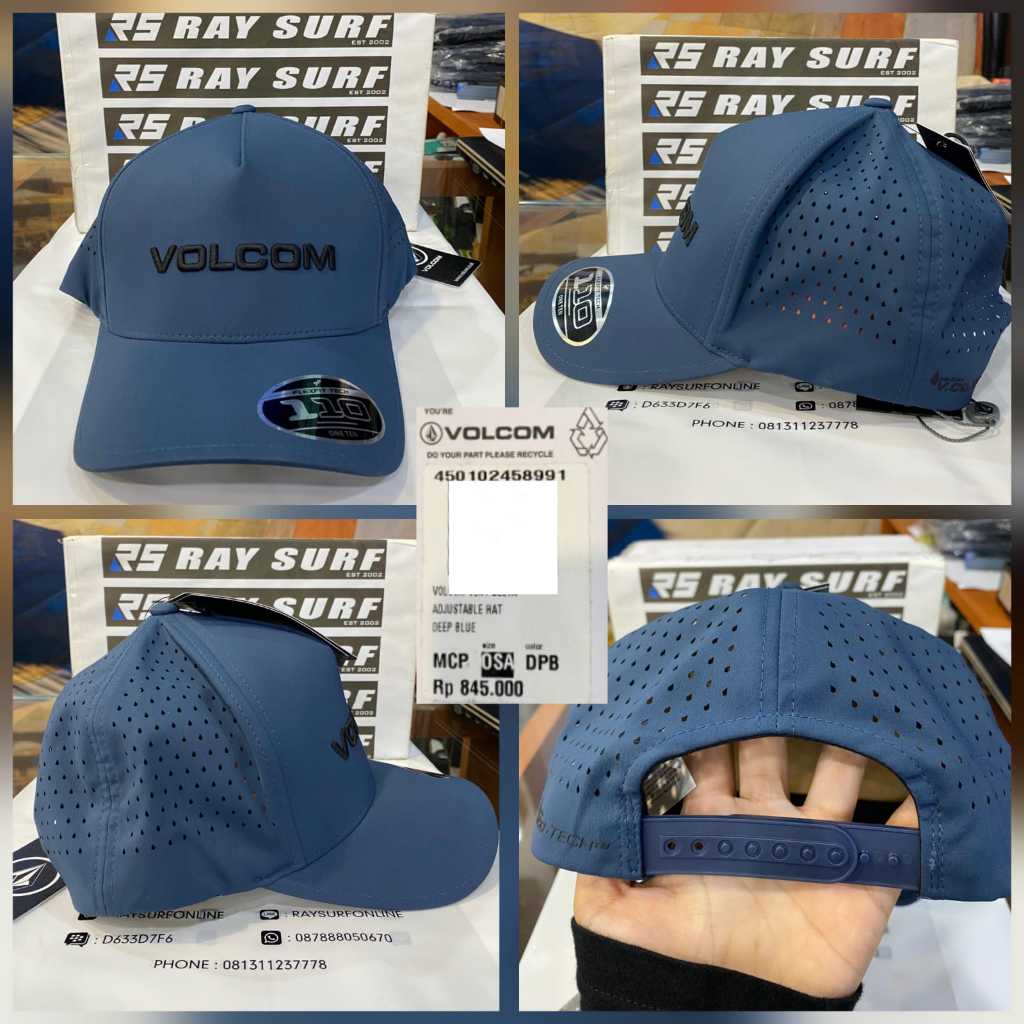 RAYSURF VOLCOM TOPI PRIA 450102458 ORIGINAL