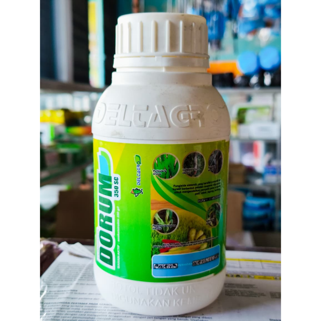 Fungisida DORUM 350 SC (Azoksitrobin 350 g/l) 200 ml untuk patek cabe dll