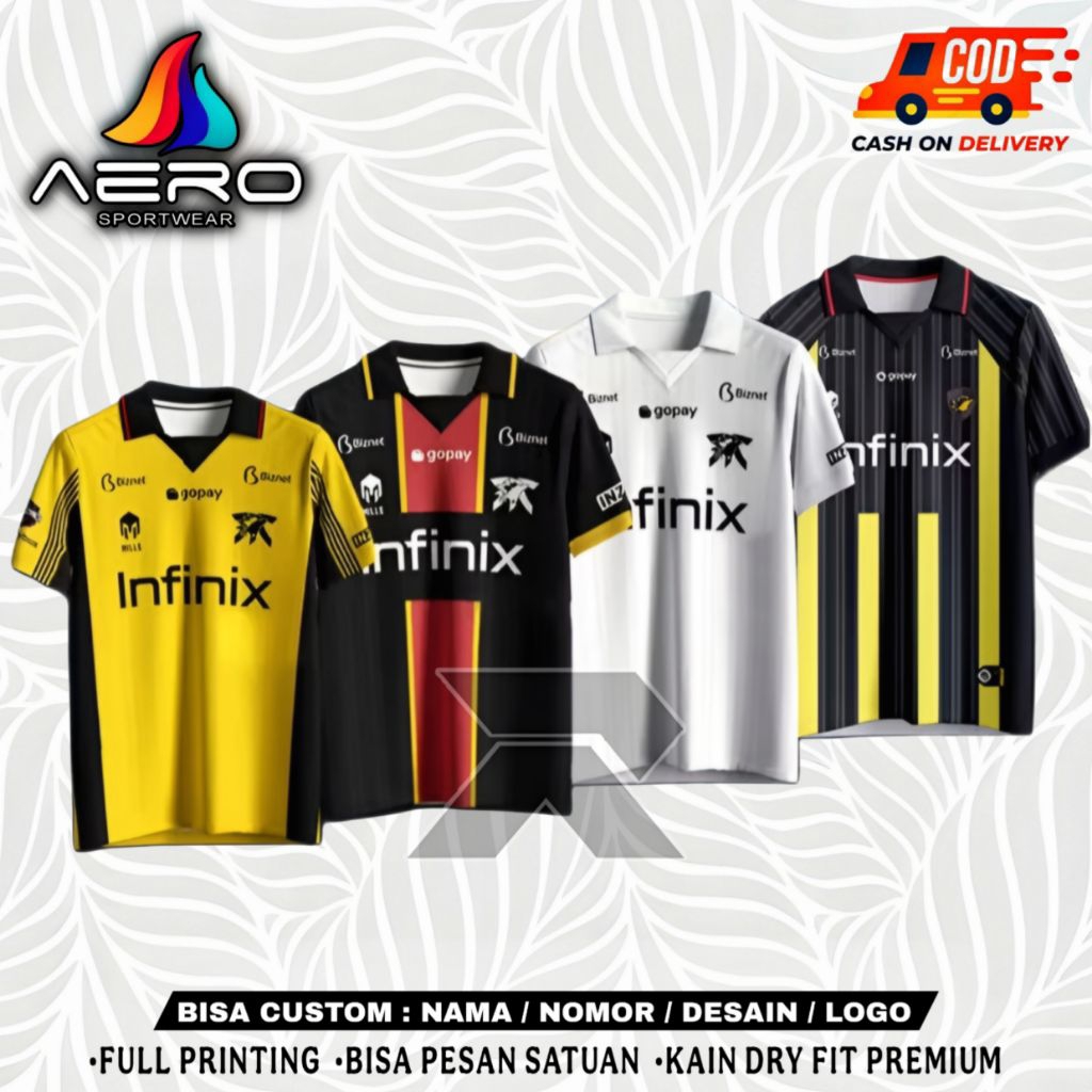 JERSEY ESPORT ONIC FNATIC 2024 FREE NICKNAME