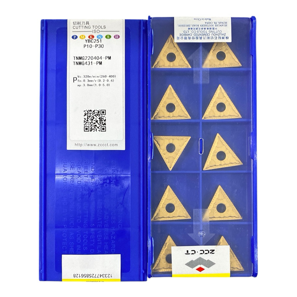 Insert TNMG 220404 ZCC-CT insert bubut TNMG 22 04 04 YBC251 ZCC