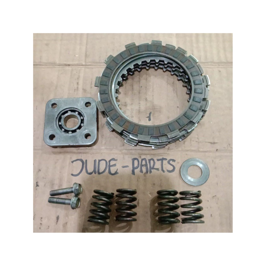 per kopling + dudukan + kampas kopling Smash Old / New Shogun 125 original copotan istimewa