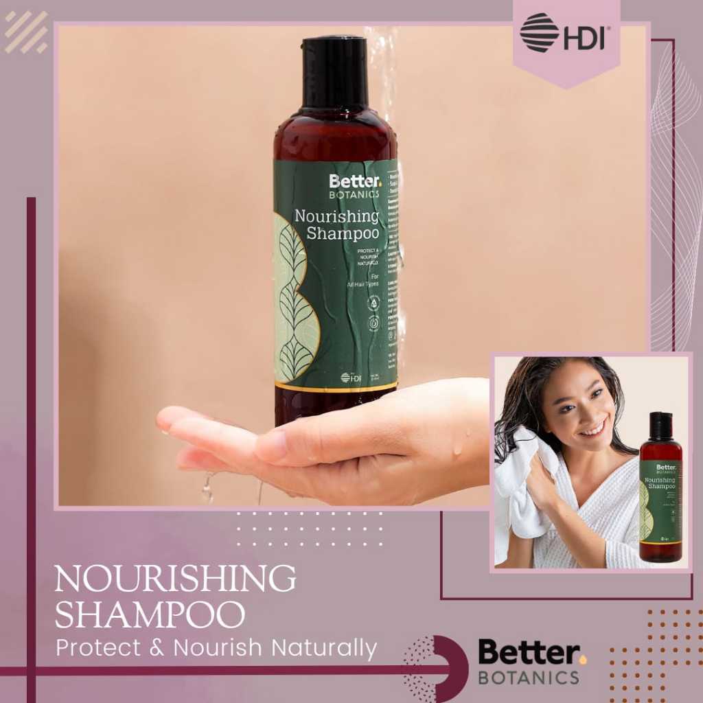 HDI Nourishing Shampoo • Better Botanics ( Original HDI Origins™ ) - Ori 100%