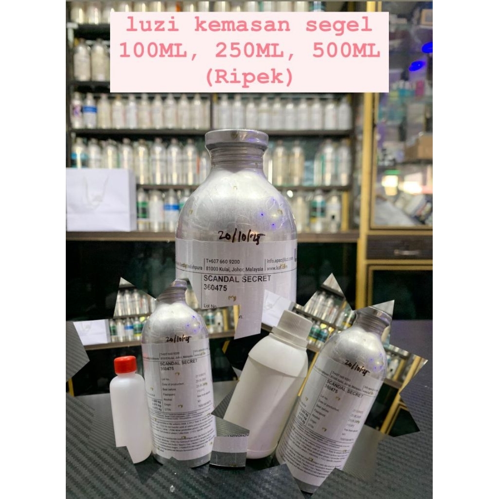 SCANDAL SECRET LUZI KEMASAN SEGEL