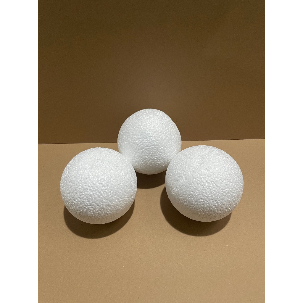 Styrofoam Bola  25 cm / Styrofoam Bola / Dekorasi Bola / Dekorasi Styrofoam / Sterofoam Dekorasi
