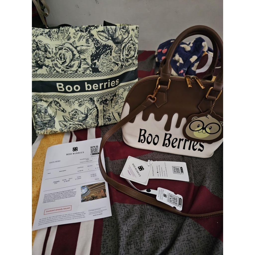 Tas Boo Berries Es Krim Ori