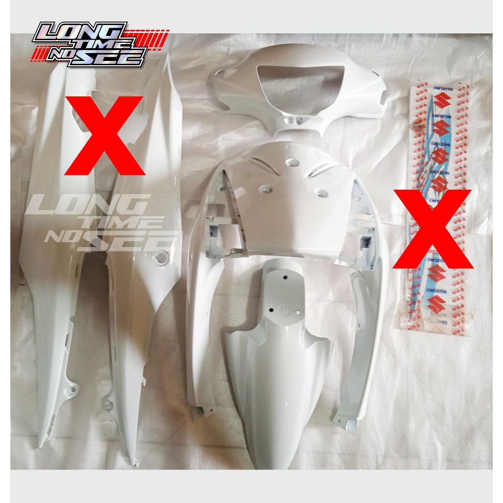 Body Suzuki Spin 125 Putih ori SGP New Old Stock