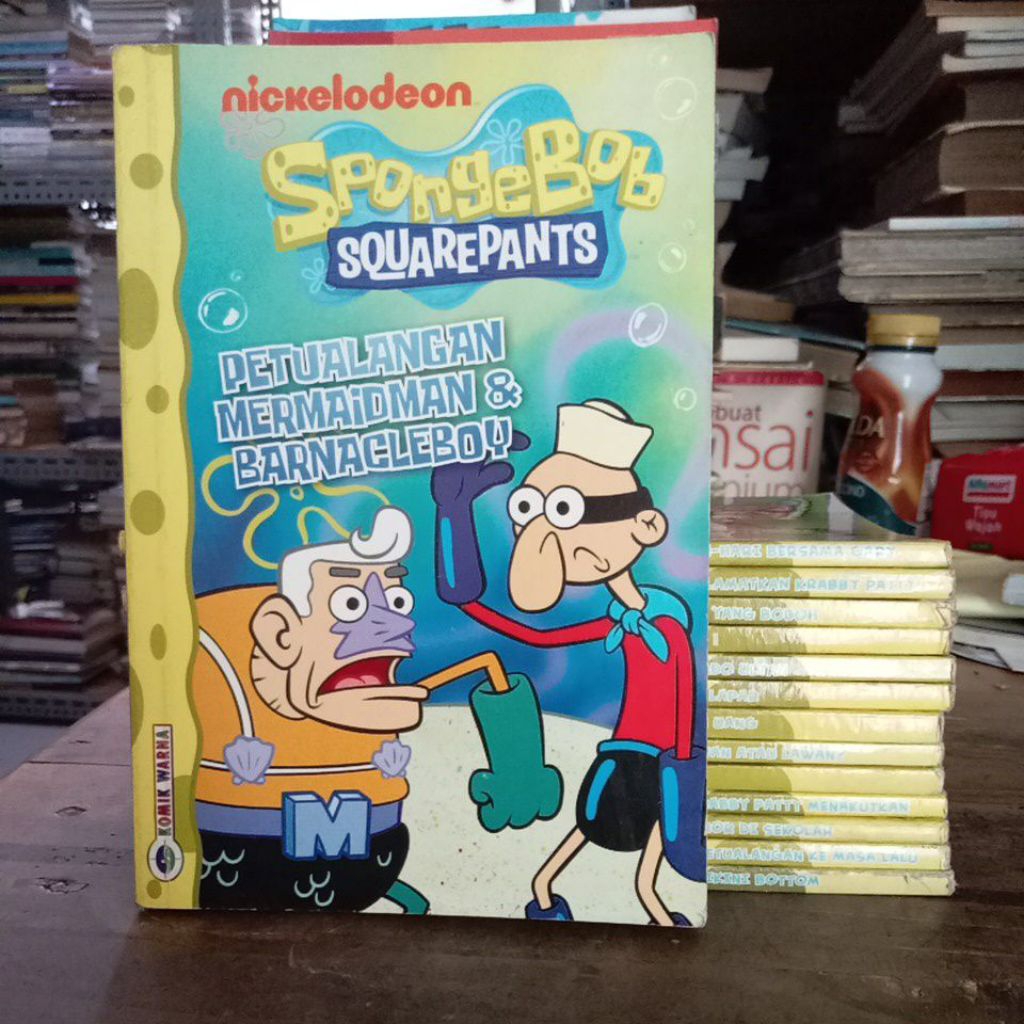 KOMIK NICKELODEON SPONGEBOB SQUAREPANTS SATUAN ORIGINAL