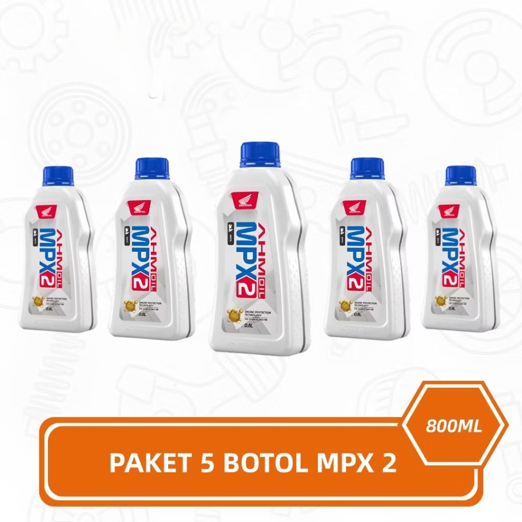 Paket Usaha 5botol Oli MPX2 800ml Original TERMURAH