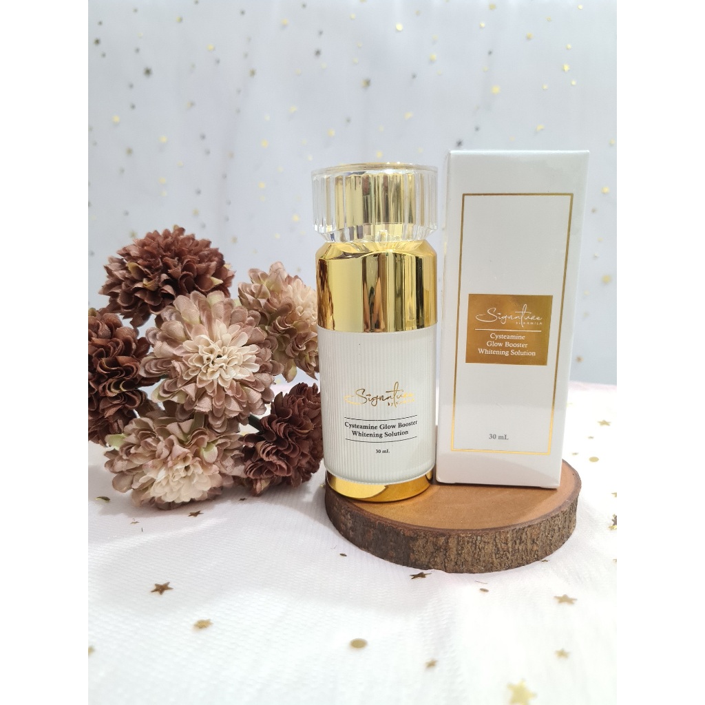 Signature by Kamila - Cysteamine Glow Booster Whitening Solution / Serum Cysteamine untuk Flek Hitam