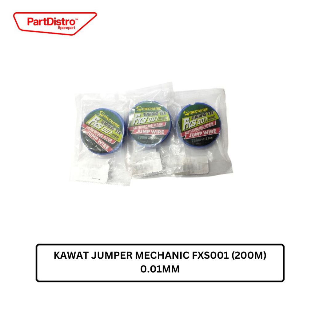 KAWAT JUMPER MECHANIC FXS001 (200M) 0.01MM
