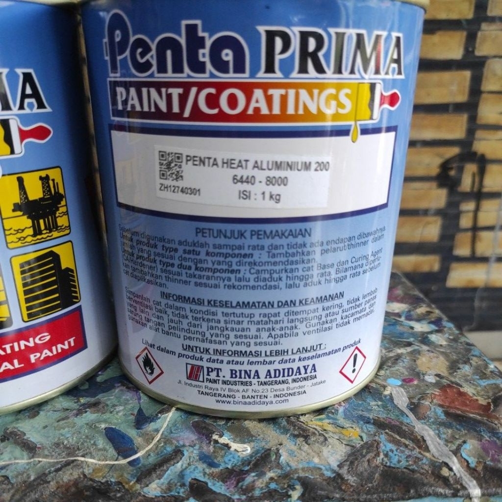 CAT ANTI PANAS SILVER / CAT ANTI PANAS PENTA