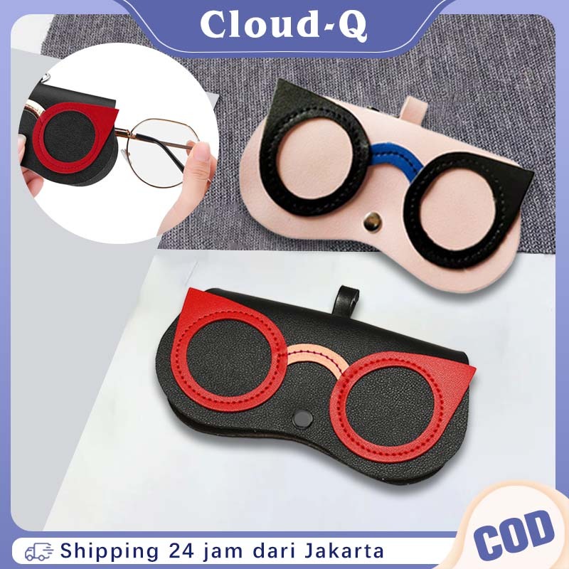 Kotak Kacamata Gantungan Tas GG Bond / Tempat Kacamata Traveling / Tas Tempat Kacamata GG Bond