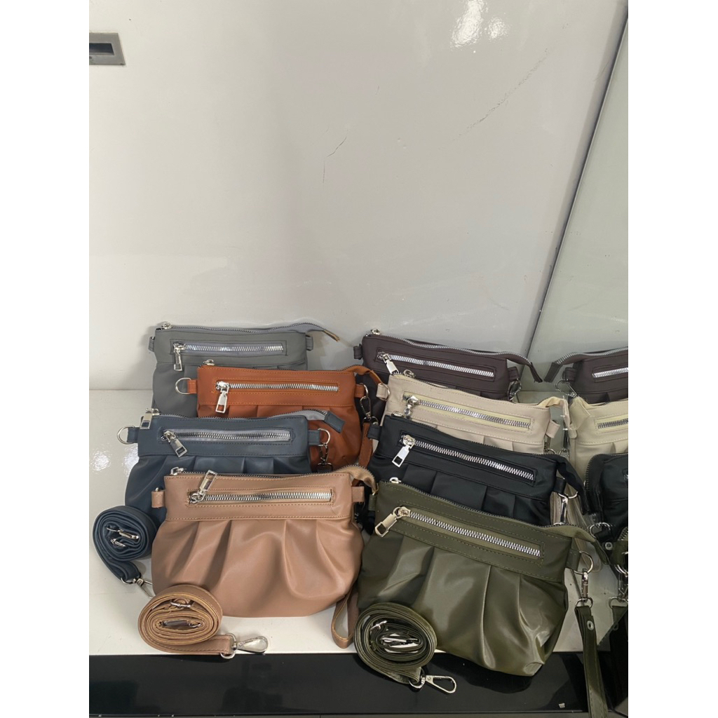 Tas Alexa Mini / kulit sintetis premium bertekstur kulit jeruk