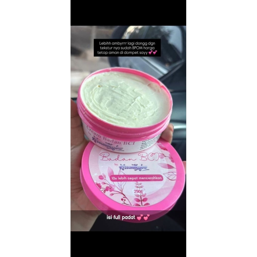 Hb BCI BPOM free bibit pemutih badan