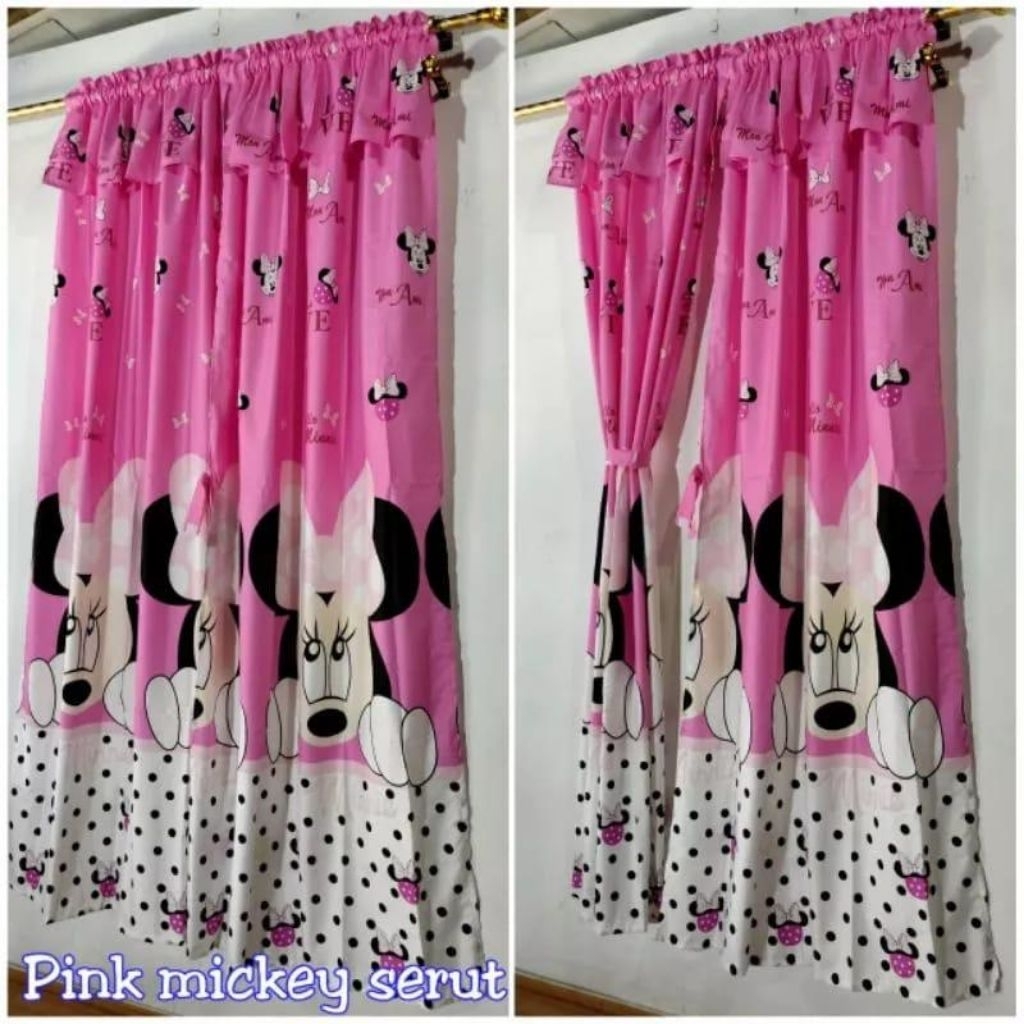 [BISA COD] GORDEN JENDELA SERUT MOTIF KARAKTER ANAK