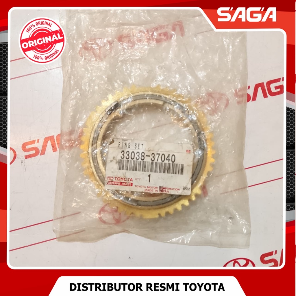 SAGA | Ring Sinkromis Set Dyna 130 HT Gigi 2 Gigi Kuningan Dyna 130 HT Original 33038-37040