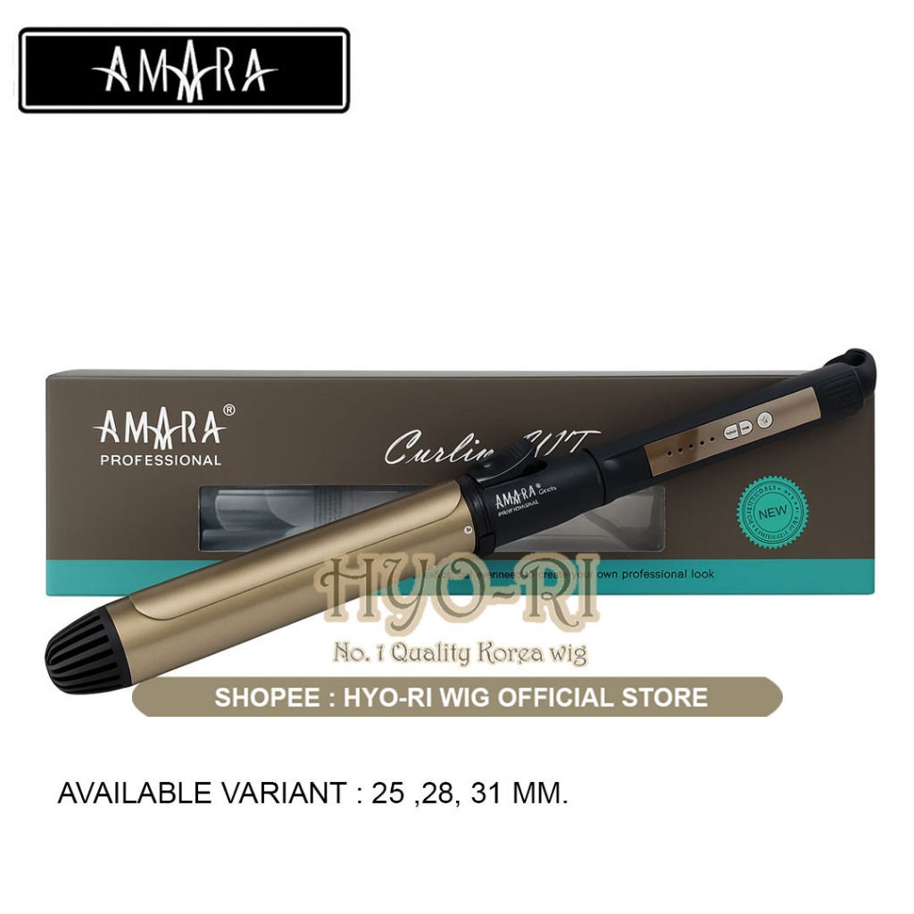 AMARA : ALAT KERITING RAMBUT SALON CURLING TONG / ALAT KRITING RAMBUT PENGERITING RAMBUT SPIRAL SOSI